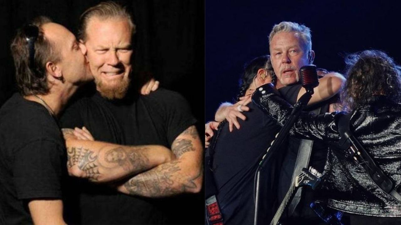 James Hetfield Vocalista De Metallica Se Quiebra En Pleno Escenario