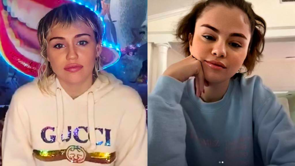 Miley Cyrus y Selena Gomez se muestran su apoyo incondicional