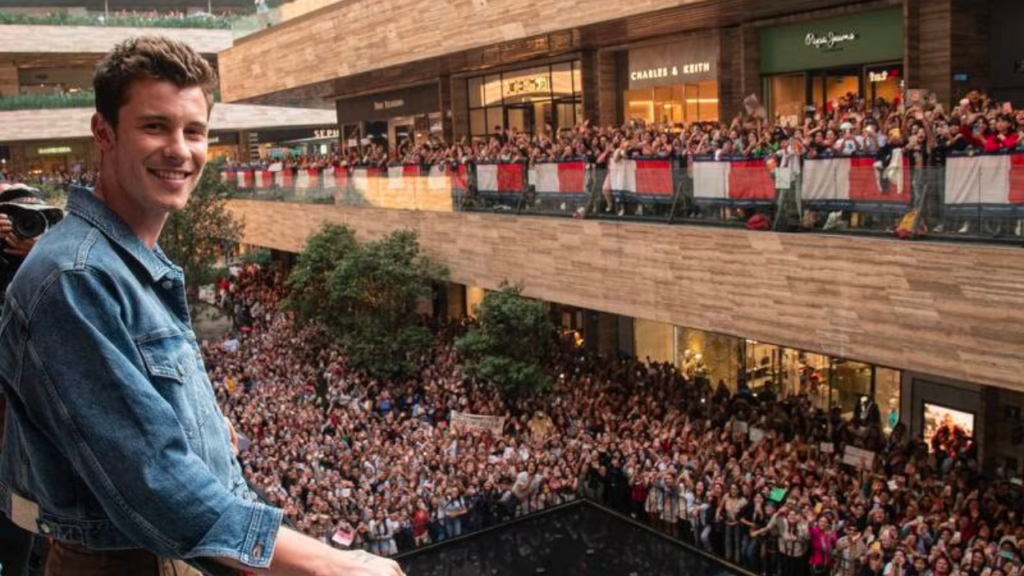 Shawn Mendes casi hizo que se cayera Artz por segunda vez