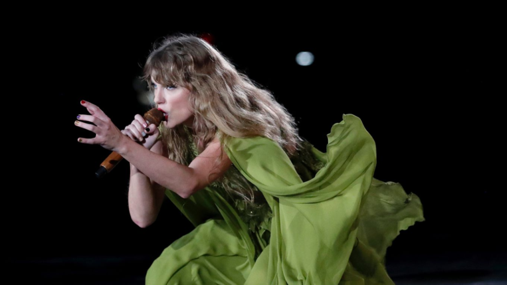 Taylor Swift mostró cómo se sentía tras su ruptura en pleno show