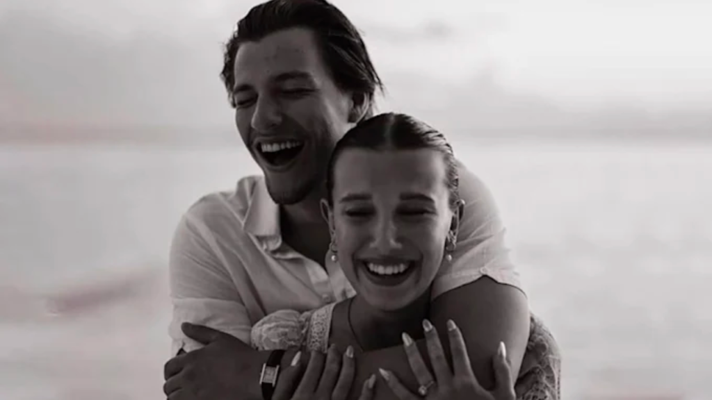 Millie Bobby Brown se comprometió con su novio Jake Bongiovi