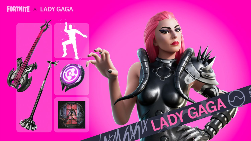 Lady Gaga se unirá a la temporada 2 de Fortnite Festival