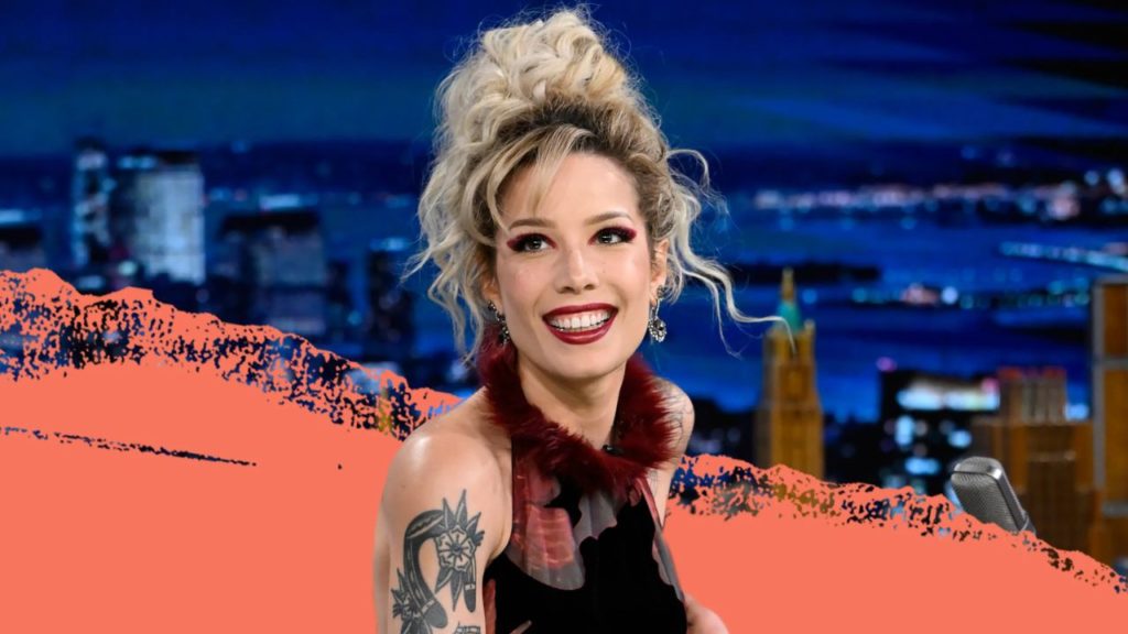 Halsey adelanta un poco de su nueva era en su website