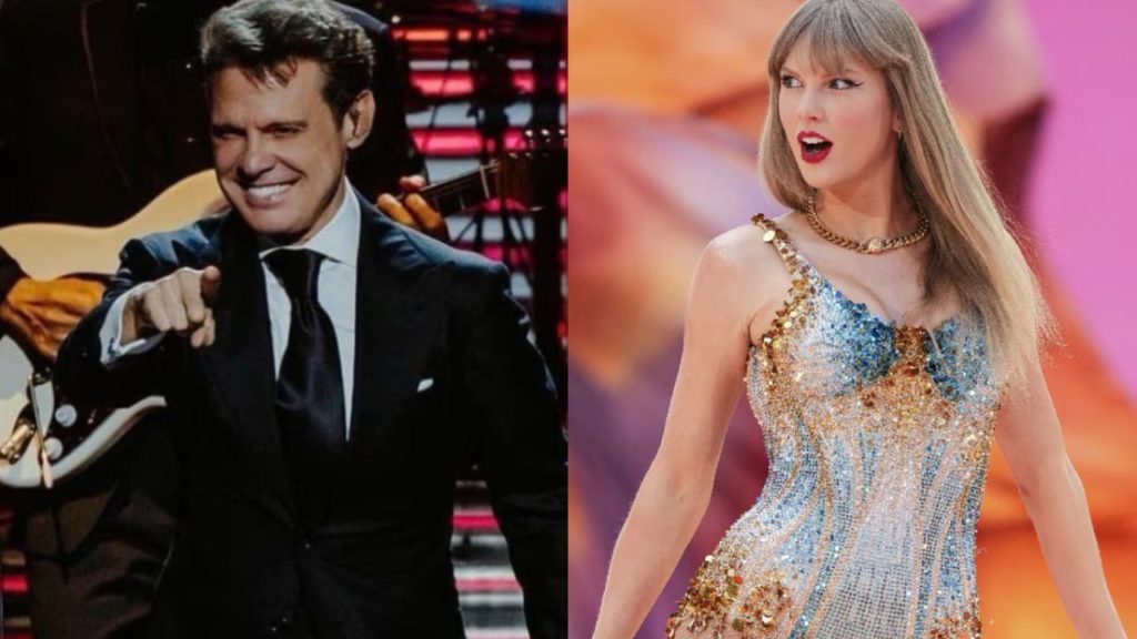 Luis Miguel hace photoshop para estar con Taylor Swift