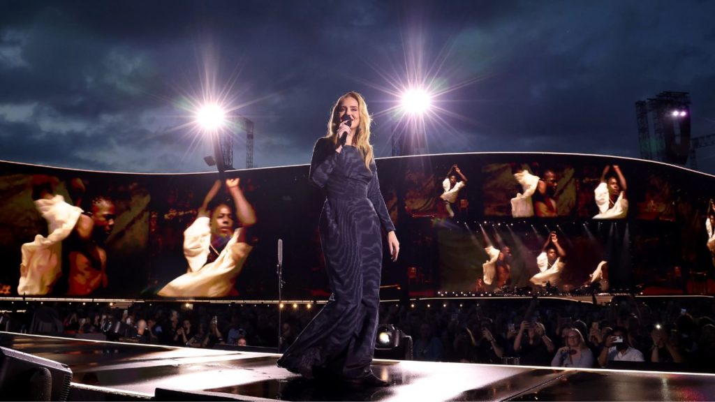 Adele paró su concierto para ver los Juegos Olímpicos