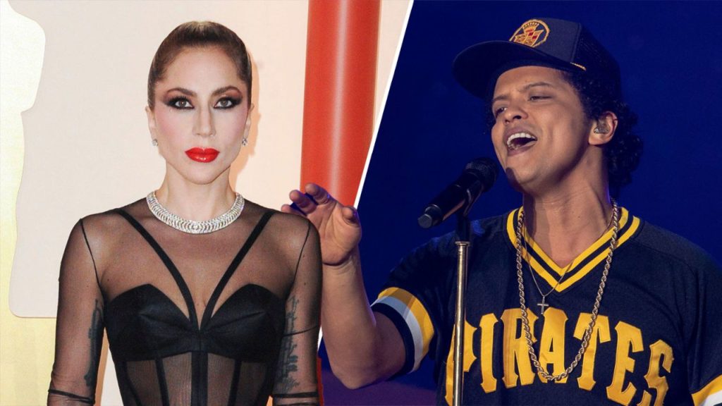 Lady Gaga insinua supuesta collab. com Bruno Mars